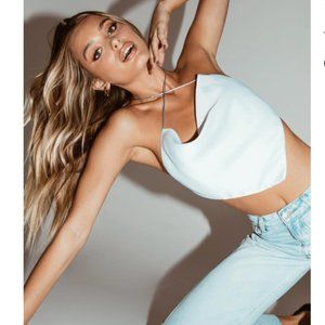 Princess Polly Julia Top Blue